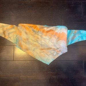 Tie dye tube top